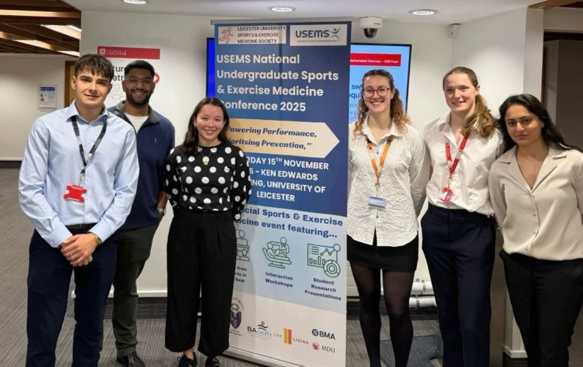 USEMS committee at the 2025 National Conference, hosted by Leicester